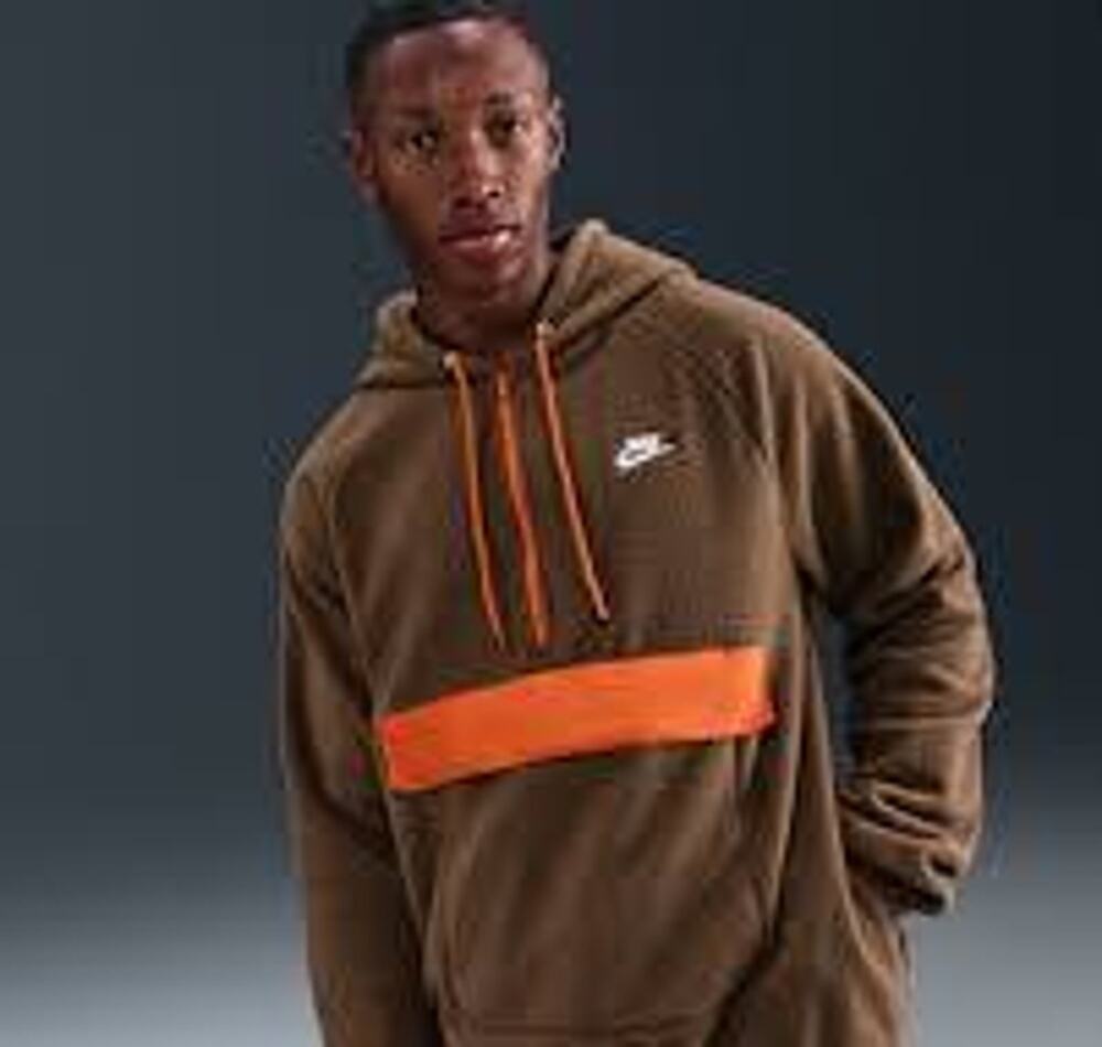 NWT Men's Nike Club Winter Half Zip - size L